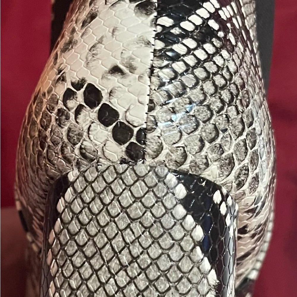 Snakeskin Booties - Picture 3 of 3